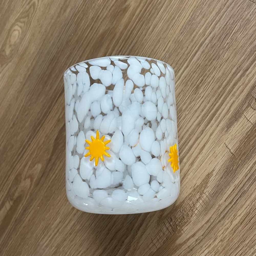 Anthropologie The Confetti Icon Juice Glass Sun